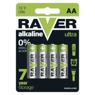 Baterie alcalina RAVER LR6 (AA)