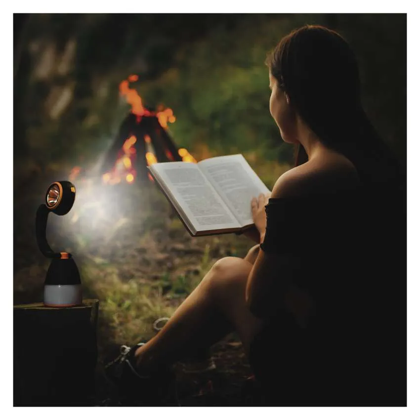 Lampa LED multifuncționala pentru camping, 215lm, 3×AA - imagine 4