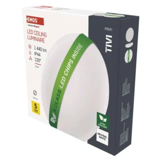 Corp de iluminat LED TIVI / 8,6W / 1440lm / IP44 / Alb neutru